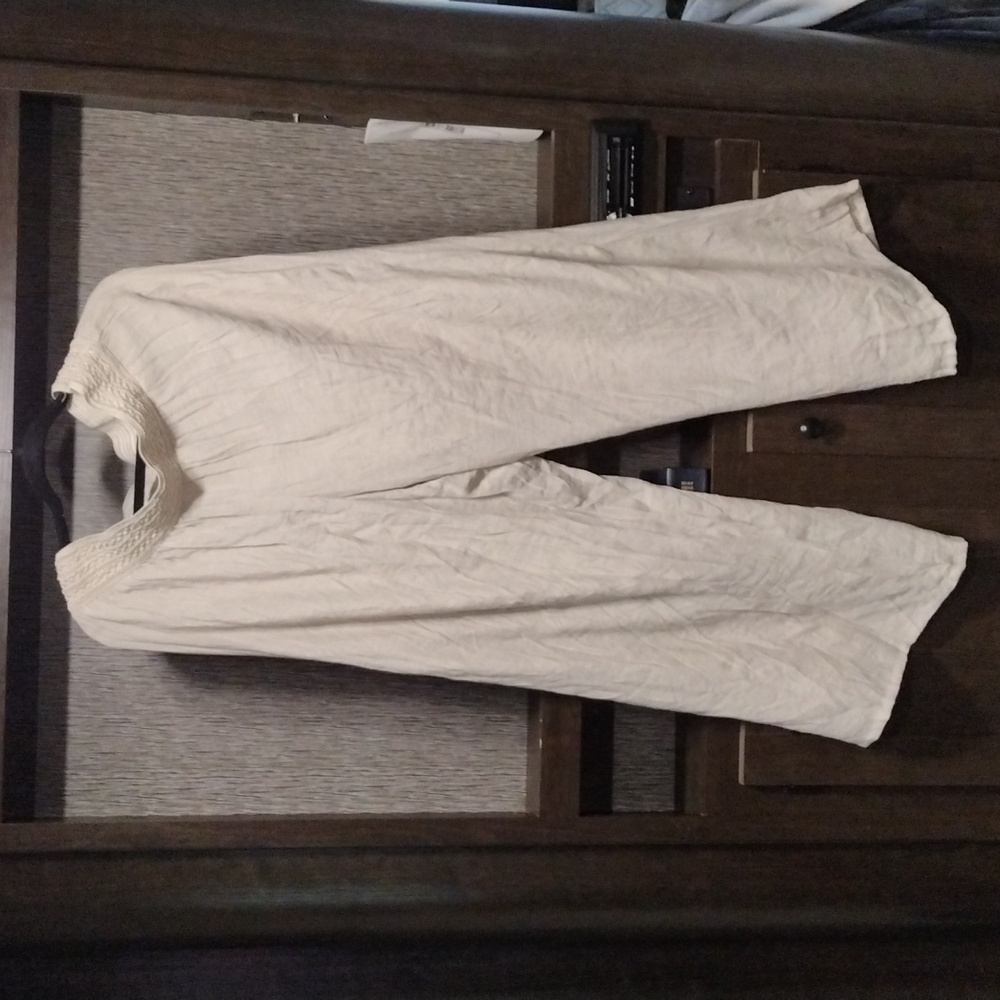 Alyx Pants Gauzy Stretchy Waist Wide Leg Size XXL